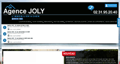 Desktop Screenshot of joly-immobilier.com