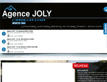 Tablet Screenshot of joly-immobilier.com